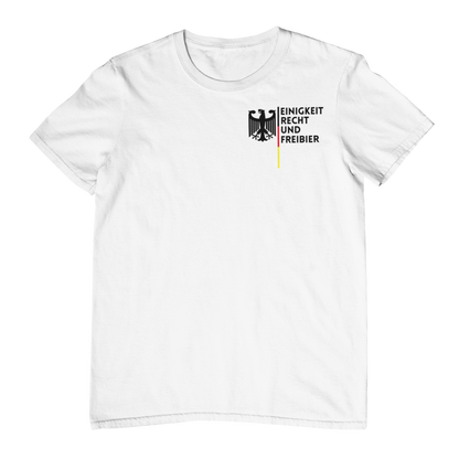 Recht & Freibier Brustprint |  Unisex Shirt