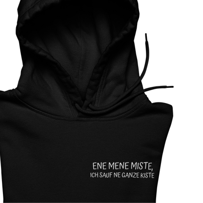 Ene Mene Miste  Brustprint | Unisex Hoodie