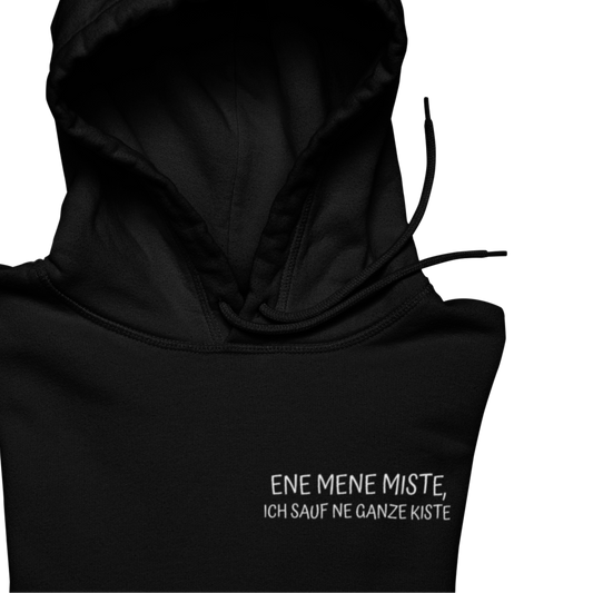 Ene Mene Miste  Brustprint | Unisex Hoodie