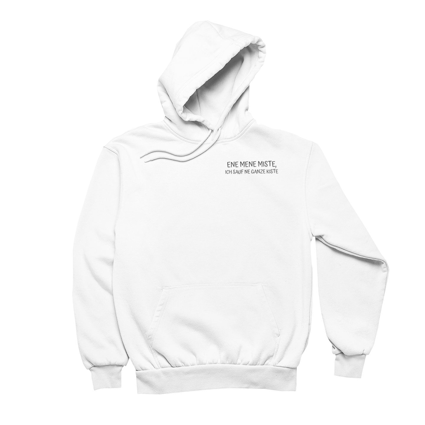 Ene Mene Miste  Brustprint | Unisex Hoodie