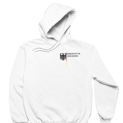 Bundesinstitut lecker Bierchen Brustprint | Unisex Hoodie