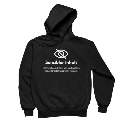 Sensibler Inhalt Granteln   | Unisex Hoodie