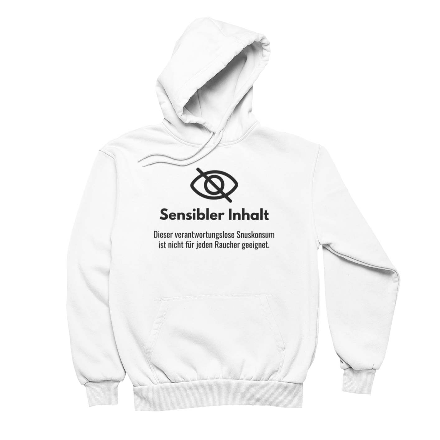 Sensibler Inhalt Snuskonsum | Unisex Hoodie