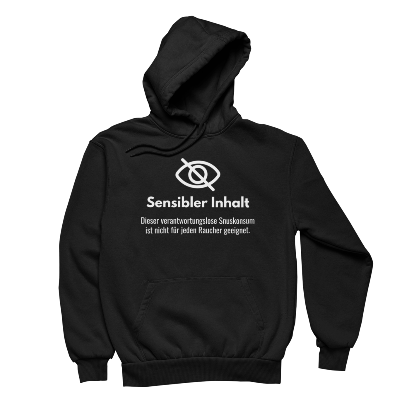Sensibler Inhalt Snuskonsum | Unisex Hoodie