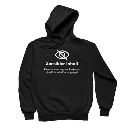 Sensibler Inhalt Snuskonsum | Unisex Hoodie