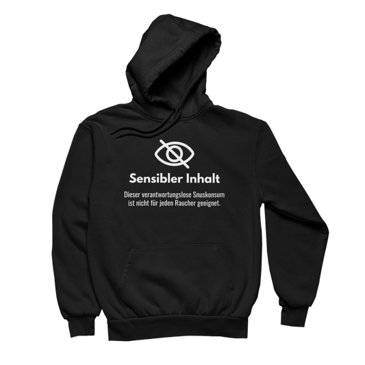 Sensibler Inhalt Snuskonsum | Unisex Hoodie