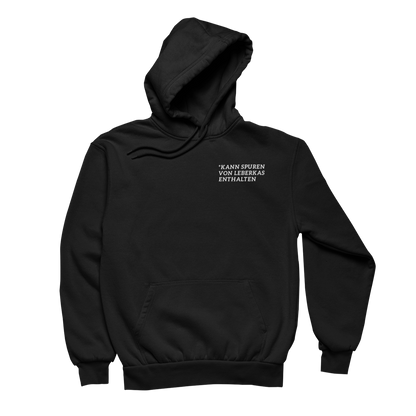 Spuren von Leberkas Brustprint | Unisex Hoodie
