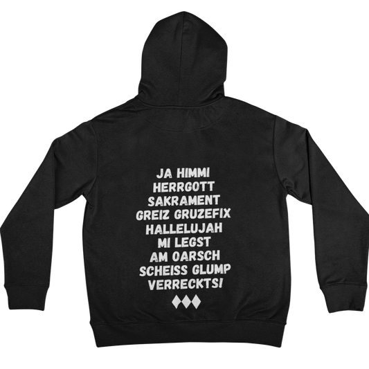 Himmi Herrgott Backprint | Unisex Hoodie