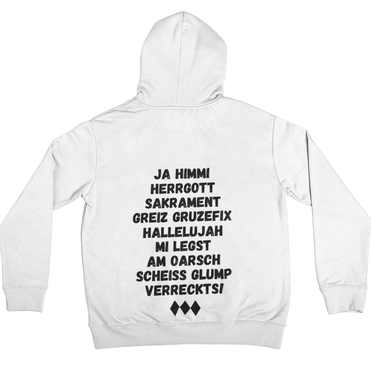 Himmi Herrgott Backprint | Unisex Hoodie