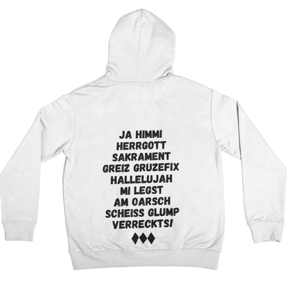 Himmi Herrgott Backprint | Unisex Hoodie