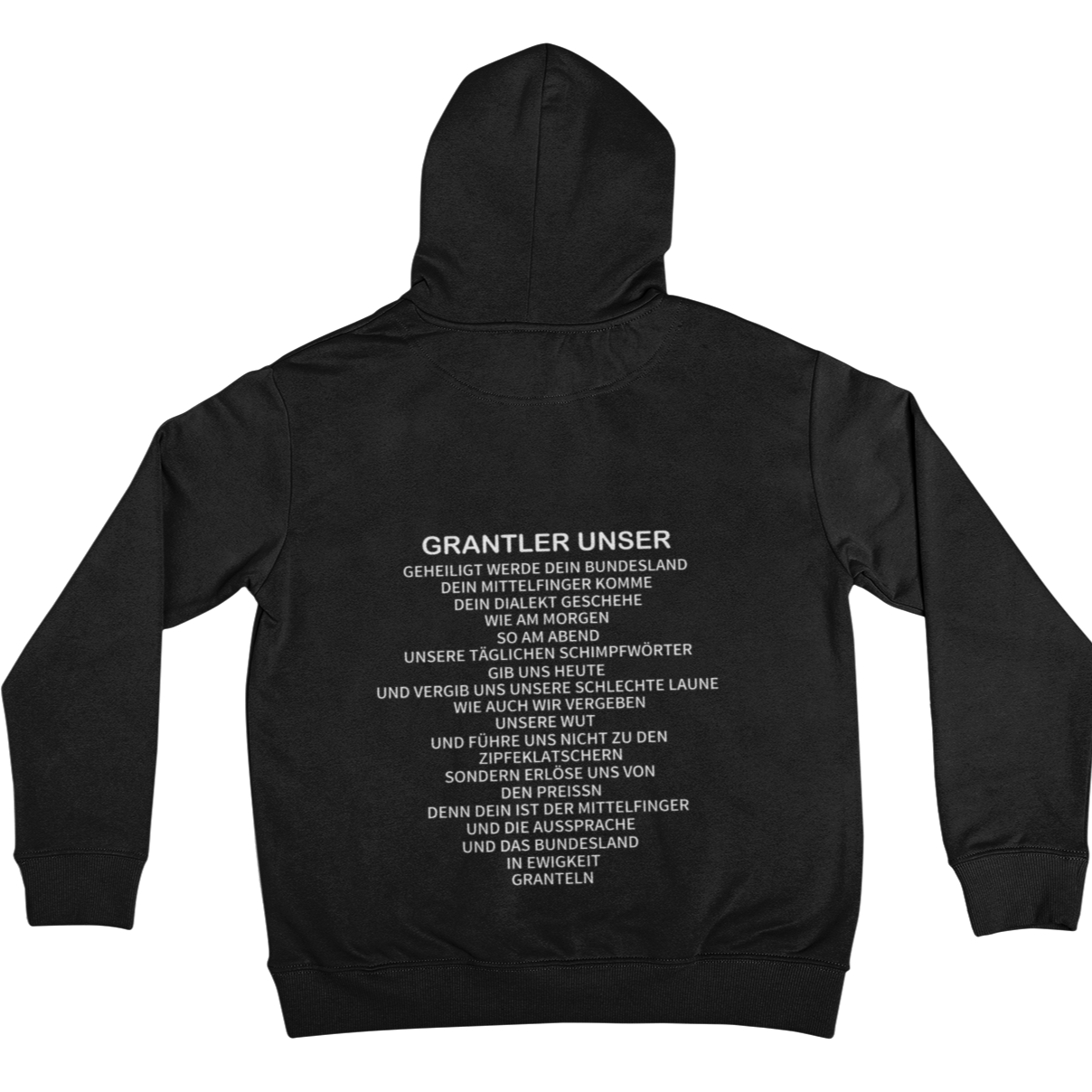 Grantler Unser Backprint | Unisex Hoodie