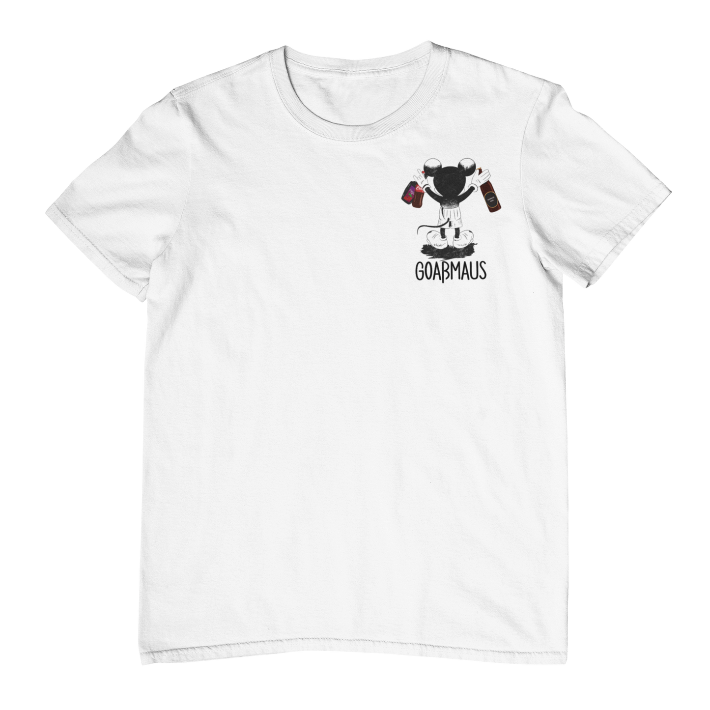 Goaßmaus Brustprint  | Unisex Shirt