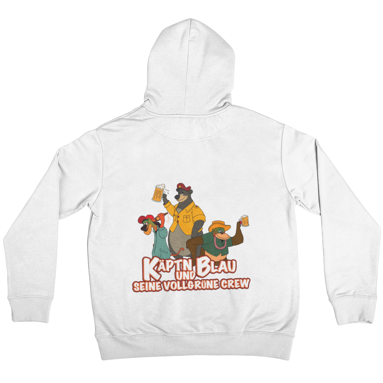 Käptn Blau Backprint | Unisex Hoodie