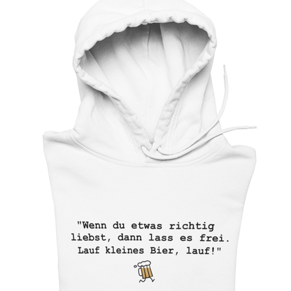 Lauf kleines Bier  | Unisex Hoodie