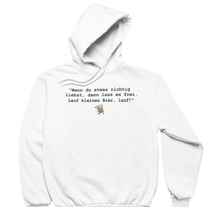 Lauf kleines Bier  | Unisex Hoodie
