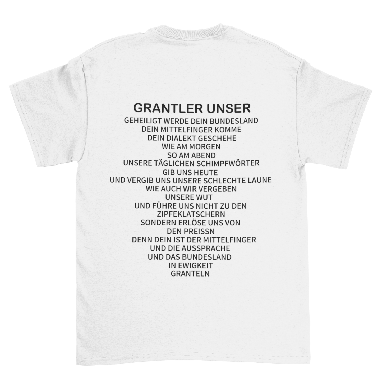 Grantler Unser Backprint | Unisex Shirt