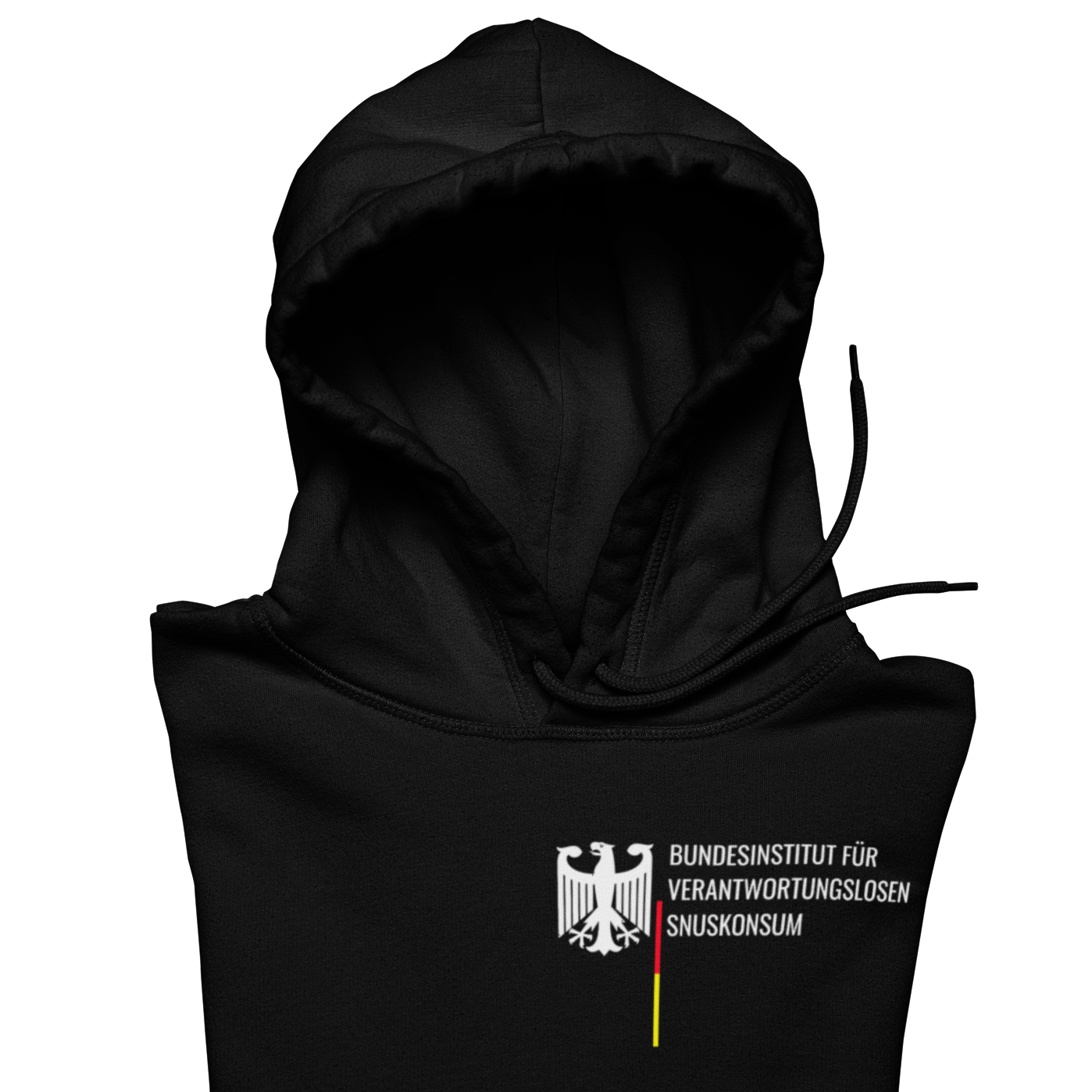 Bundesinstitut verantwortungslosen Snuskonsum  Brustprint | Unisex Hoodie