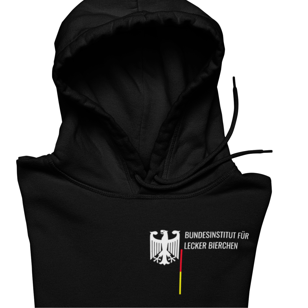 Bundesinstitut lecker Bierchen Brustprint | Unisex Hoodie