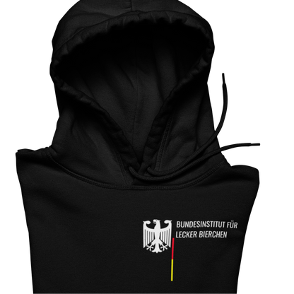 Bundesinstitut lecker Bierchen Brustprint | Unisex Hoodie