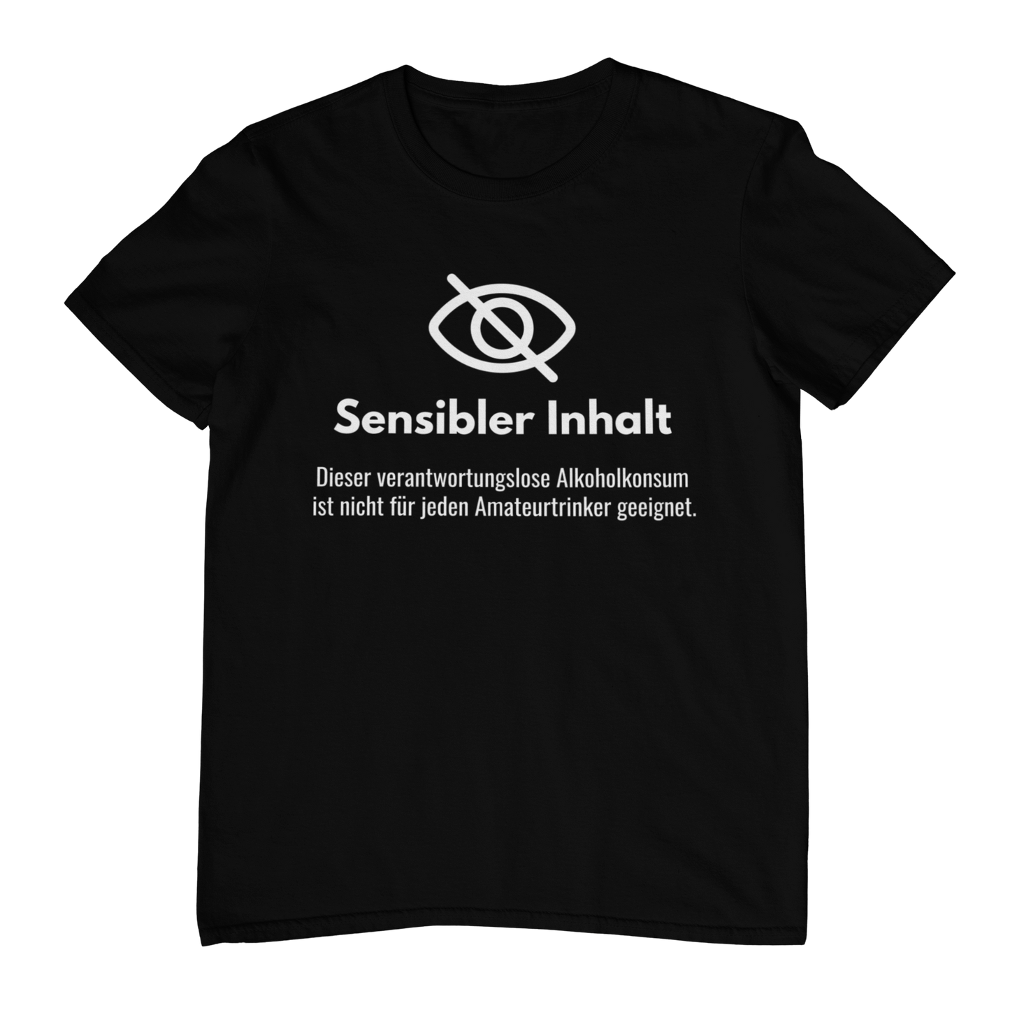Sensibler Inhalt Unterhopfung  | Unisex Shirt