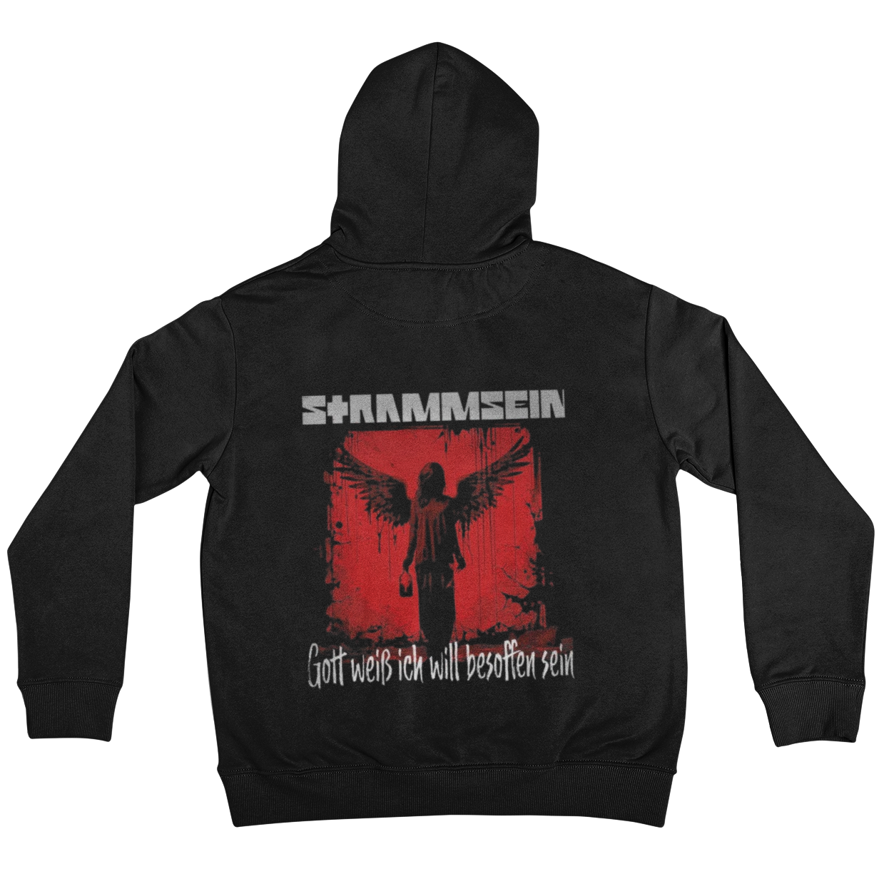 Stramm sein  Backprint | Unisex Hoodie