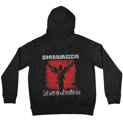 Stramm sein  Backprint | Unisex Hoodie