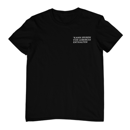 Spuren von Leberkas Brustprint | Unisex Shirt