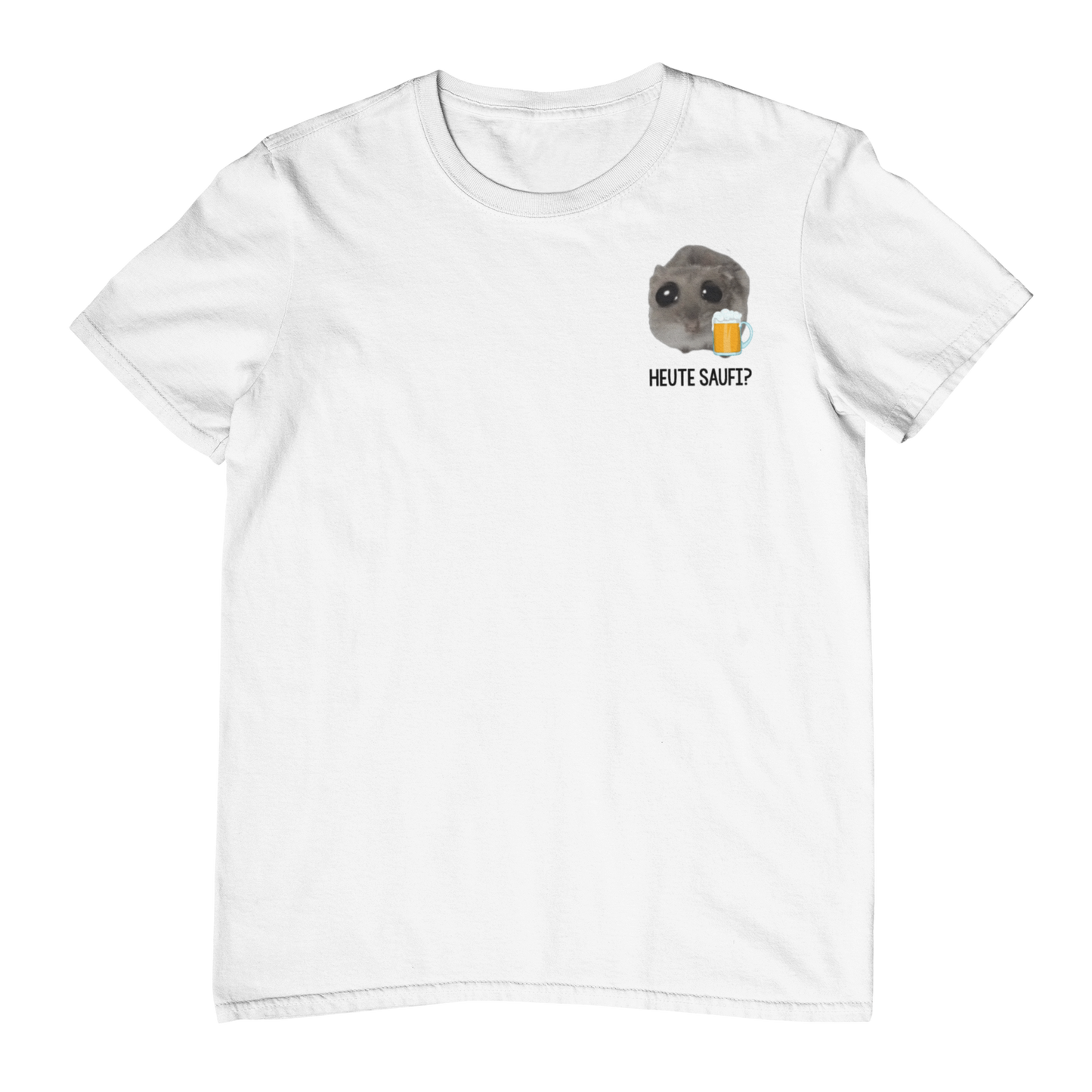 Heute Saufi?  Brustprint | Unisex Shirt