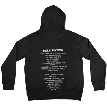 Bier Unser Backprint | Unisex Hoodie
