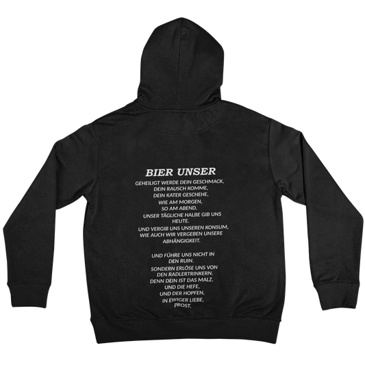 Bier Unser Backprint | Unisex Hoodie