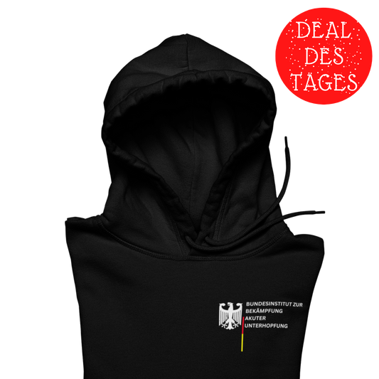 Bundesinstitut akuter Unterhopfung Brustprint | Unisex Hoodie