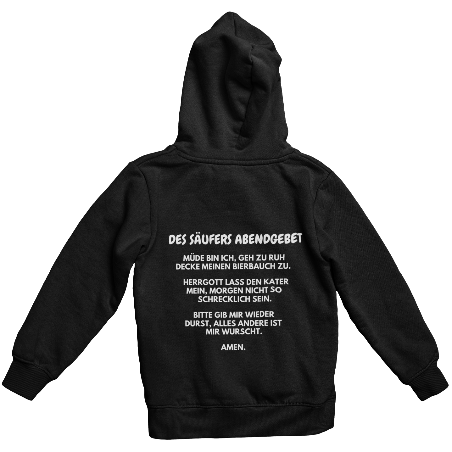 Abendgebet Backprint | Unisex Hoodie
