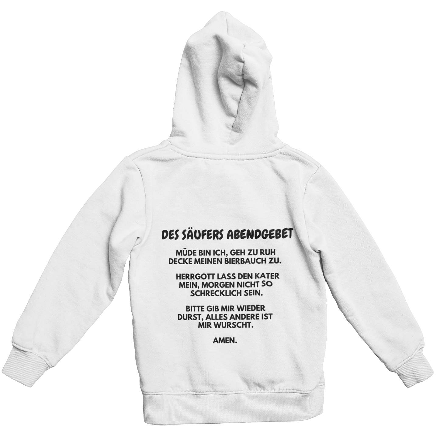 Abendgebet Backprint | Unisex Hoodie