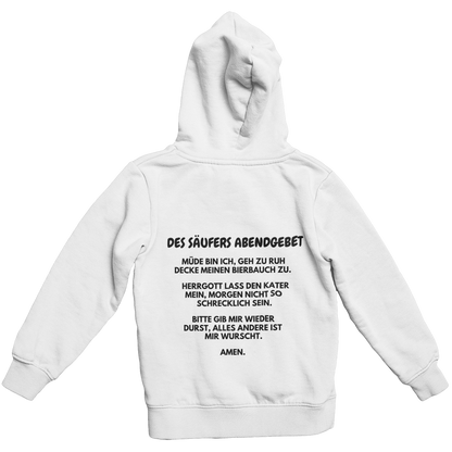 Abendgebet Backprint | Unisex Hoodie