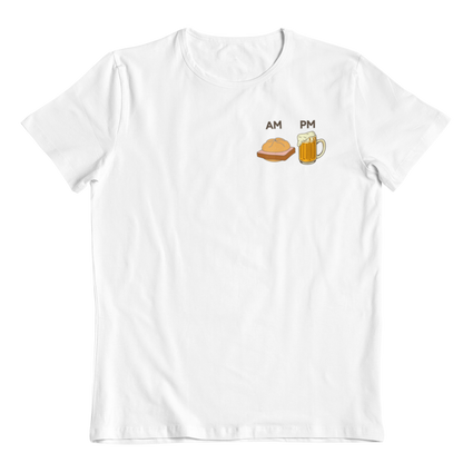 Leberkäse und Bier Brustprint |  Unisex Shirt