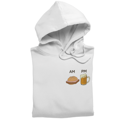 Leberkäse und Bier Brustprint | Unisex Hoodie