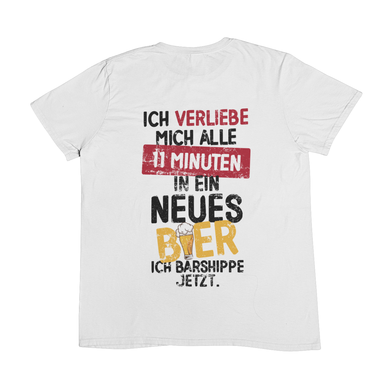 Ich barshippe  Backprint |  Unisex Shirt