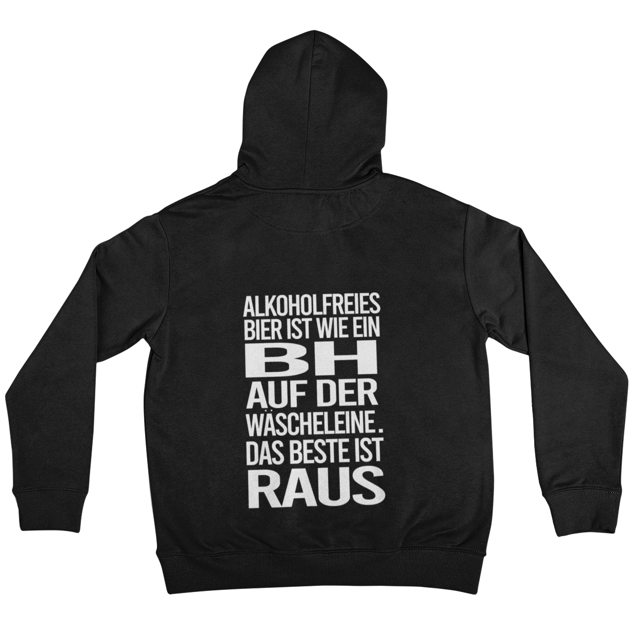 Das Beste ist raus Backprint | Unisex Hoodie