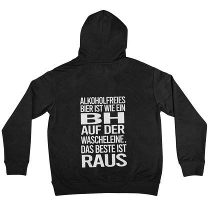 Das Beste ist raus Backprint | Unisex Hoodie
