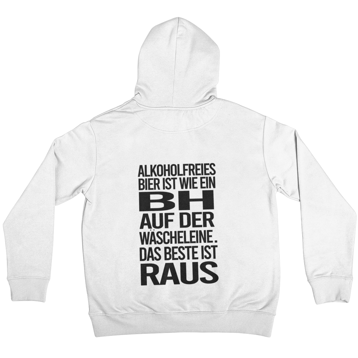 Das Beste ist raus Backprint | Unisex Hoodie