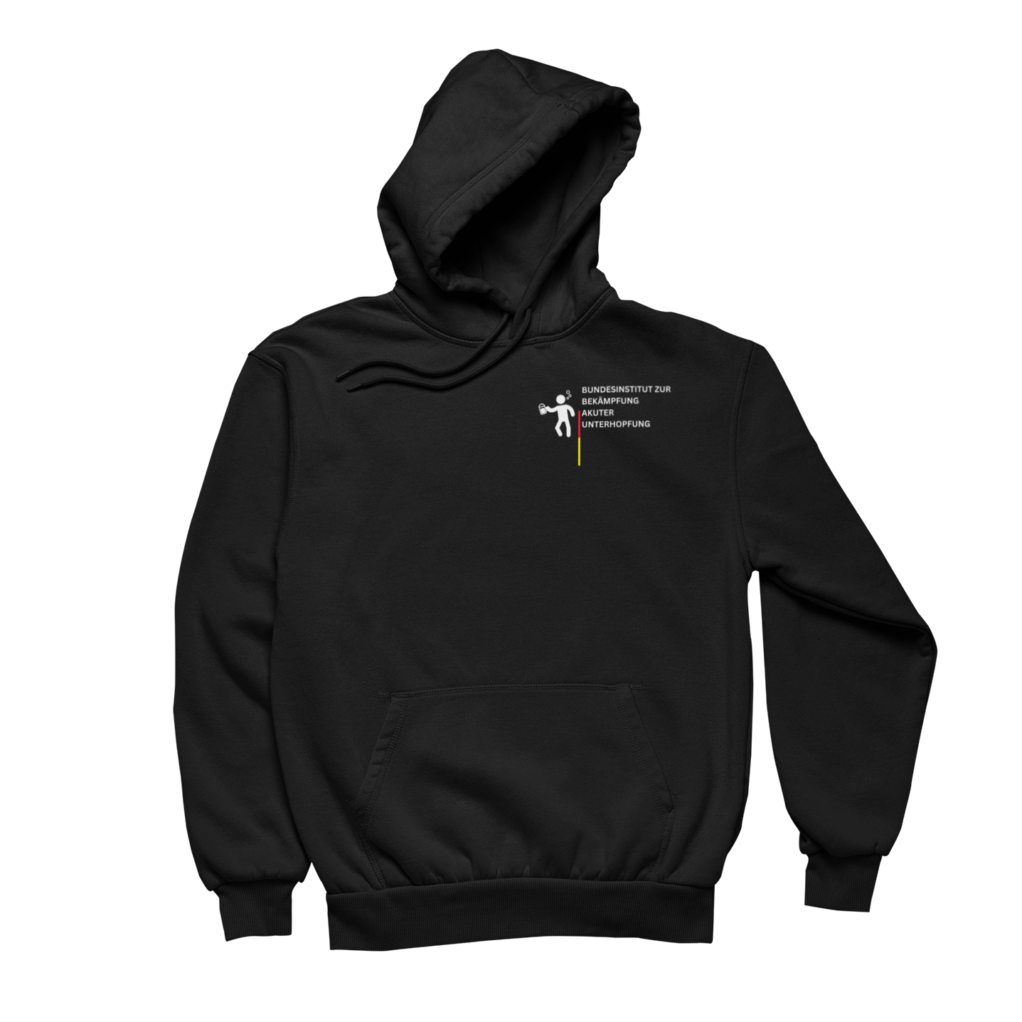 Bundesinstitut akuter Unterhopfung Brustprint | Unisex Hoodie