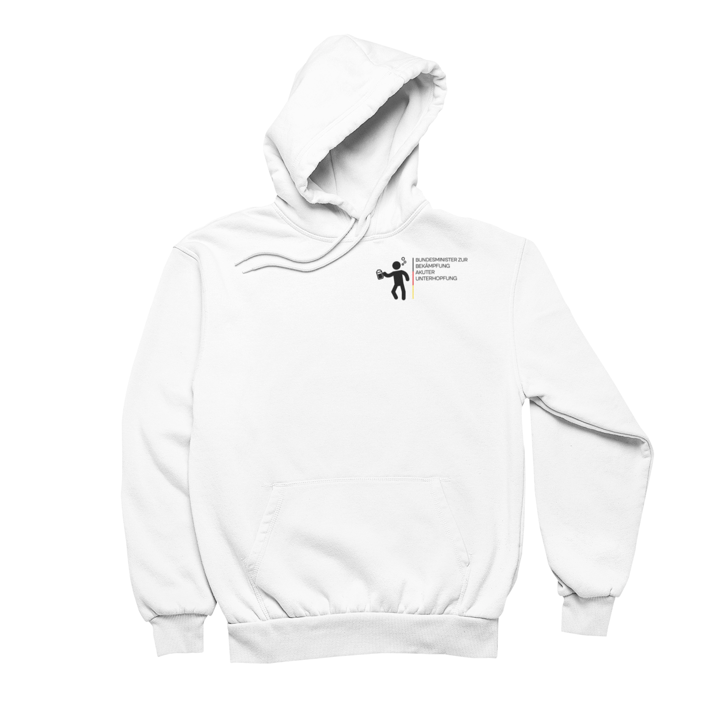 Bundesminister zur Bekämpfung  Brustprint |  Unisex Hoodie
