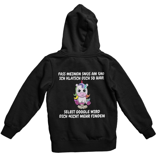 Ich klatsch dich  Backprint |  Unisex Hoodie