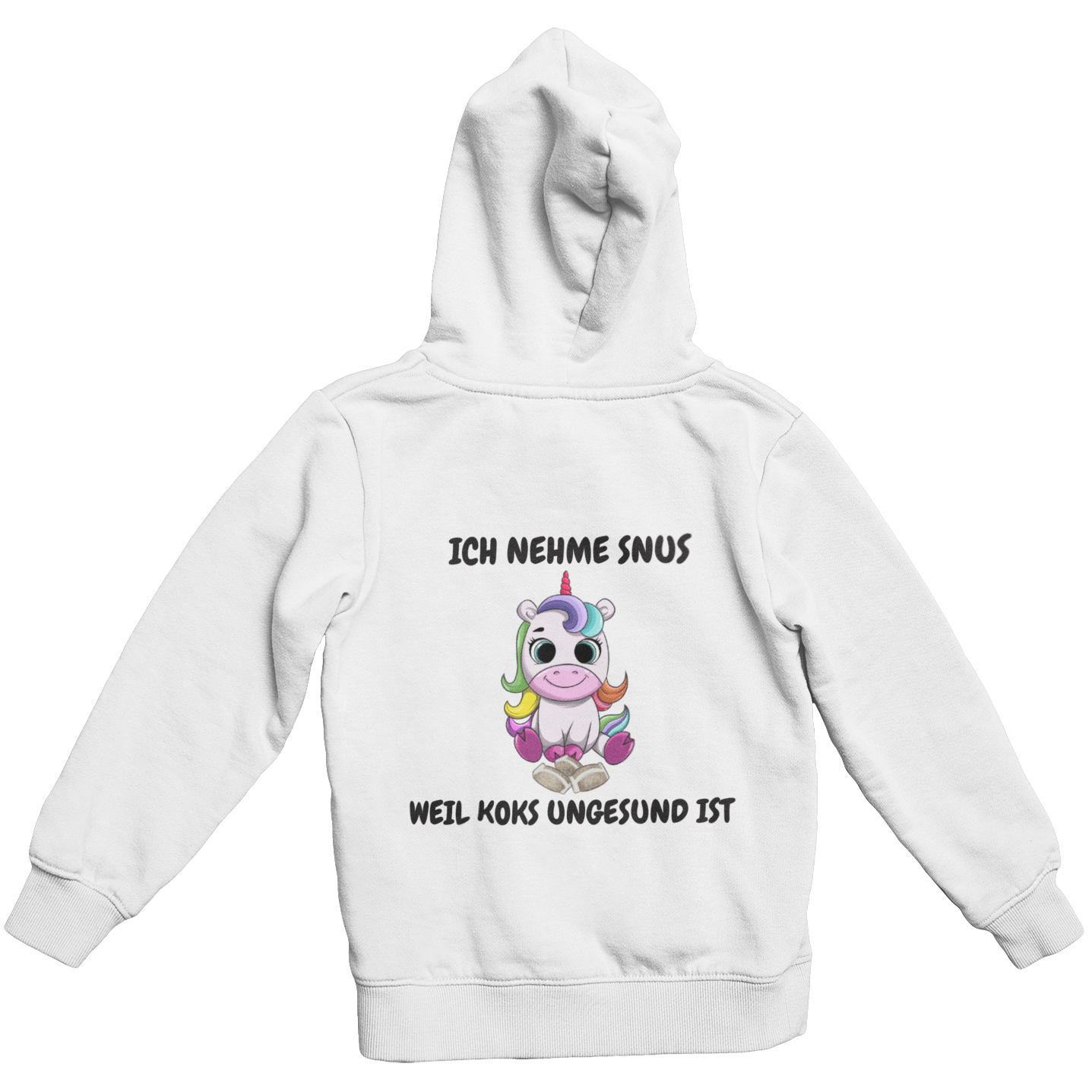 Ich nehme Snus Backprint  | Unisex Hoodie
