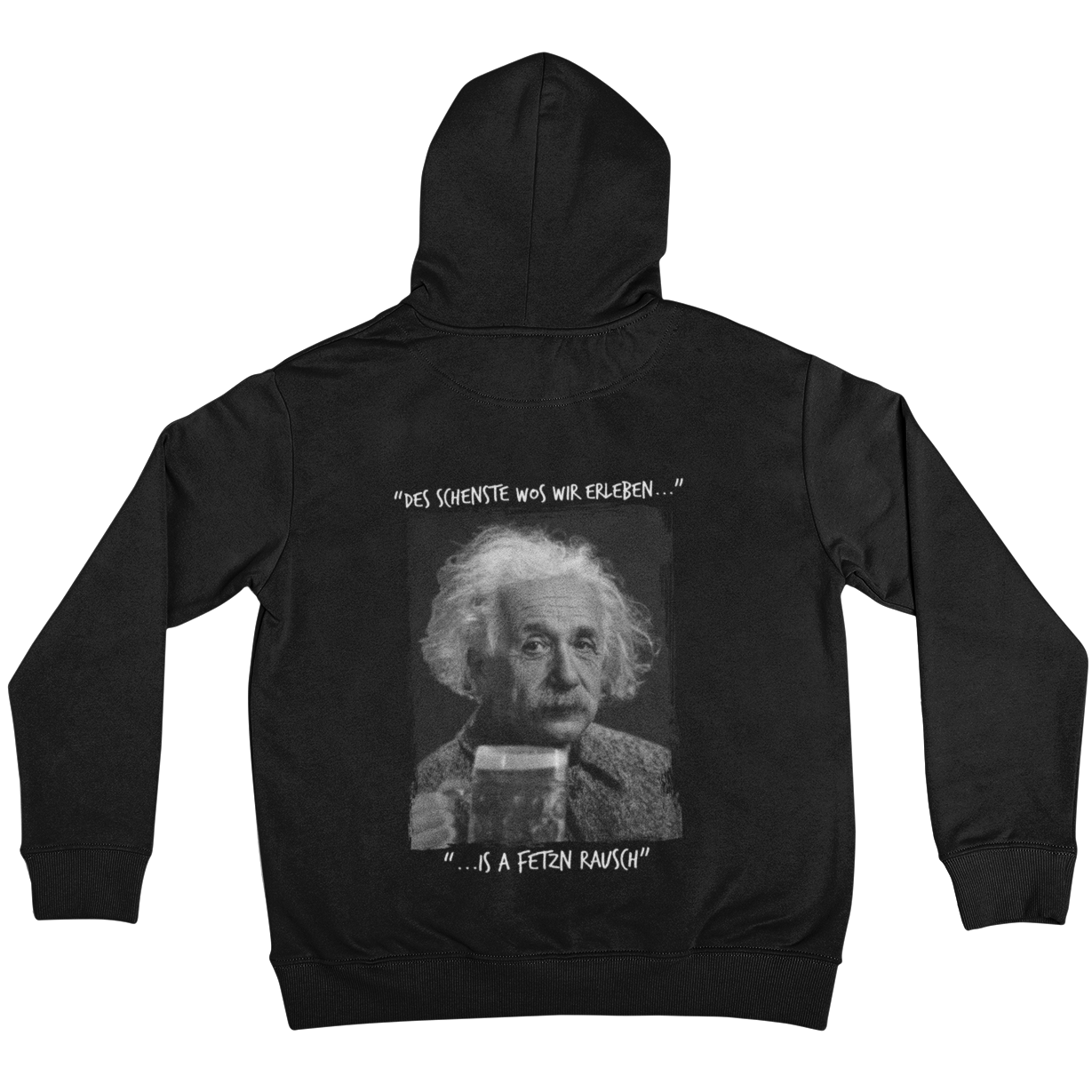 Einstein Goaßmass  Backprint | Unisex Hoodie