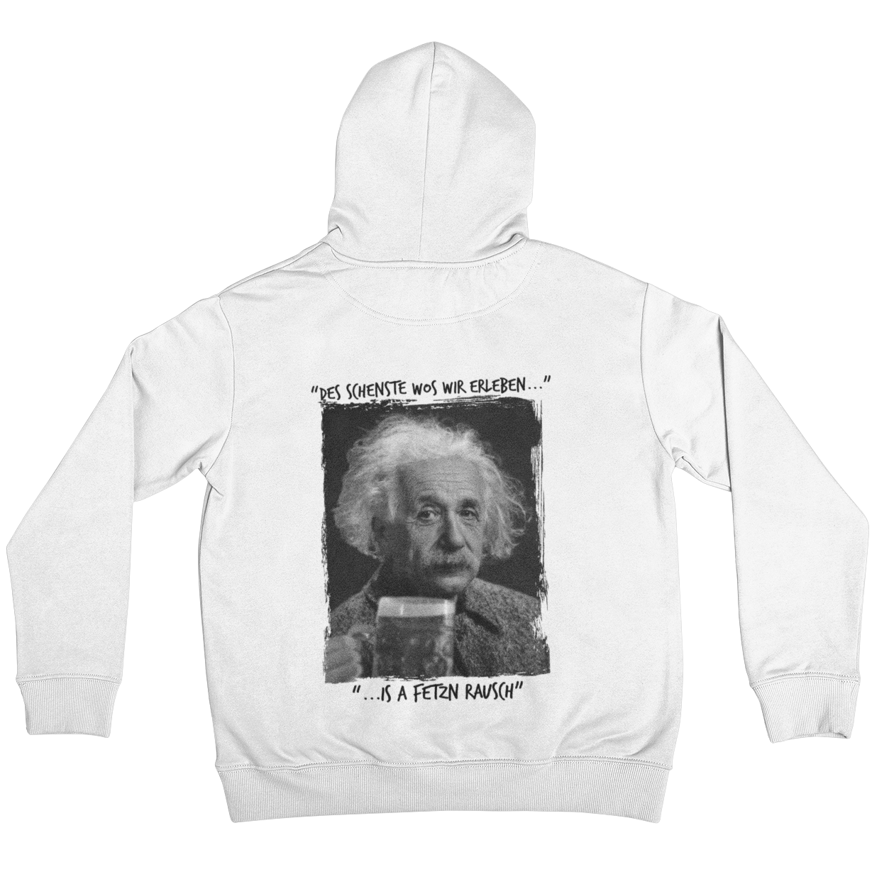 Einstein Goaßmass  Backprint | Unisex Hoodie