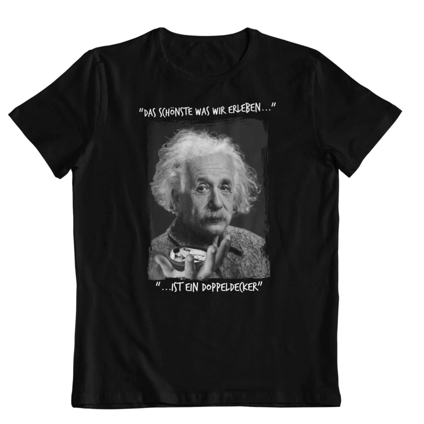 Einstein  Doppeldecker | Unisex Shirt