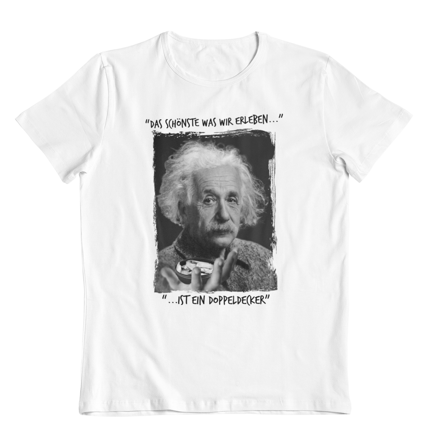 Einstein  Doppeldecker | Unisex Shirt