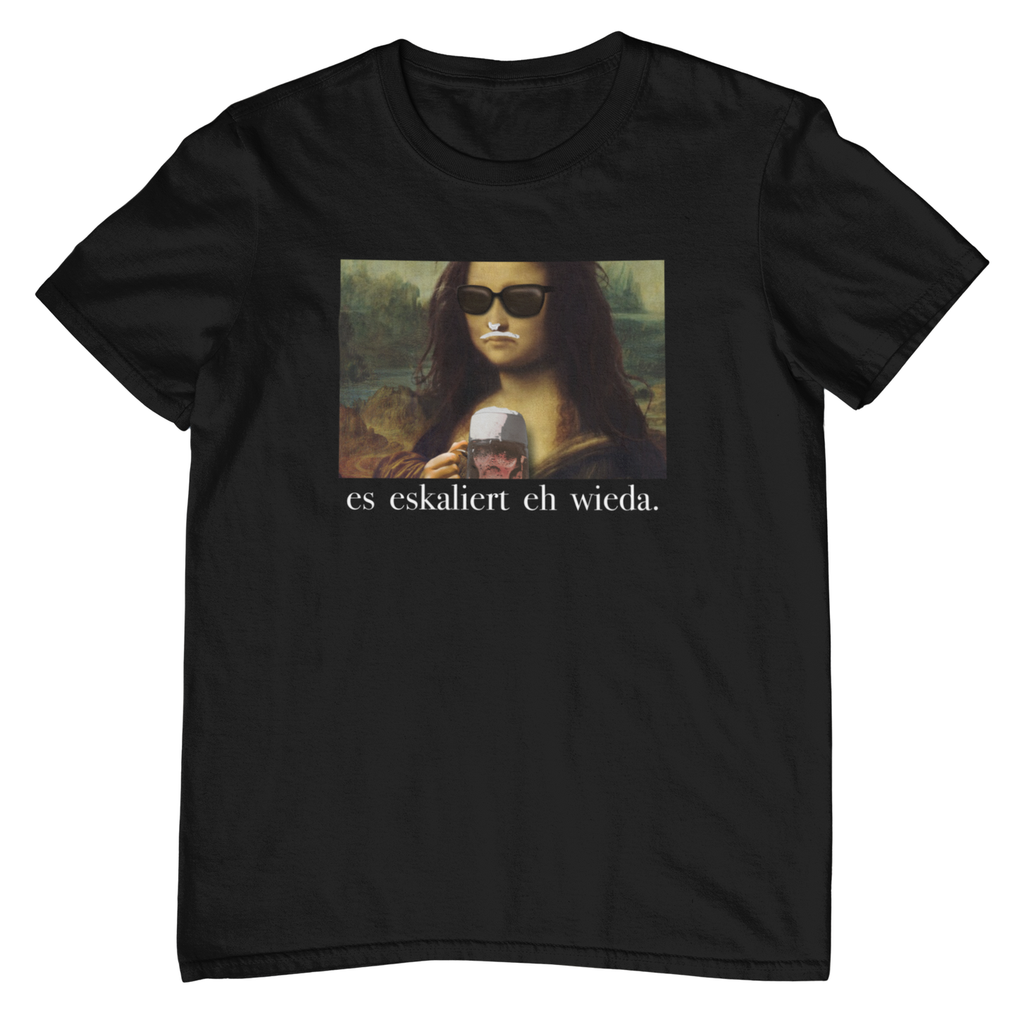 es eskaliert eh wieda | Unisex Shirt