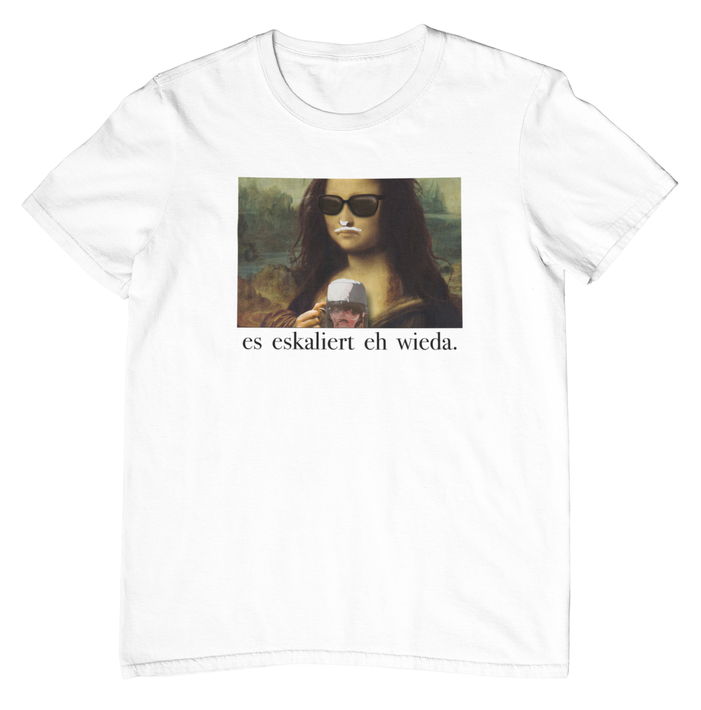 es eskaliert eh wieda | Unisex Shirt